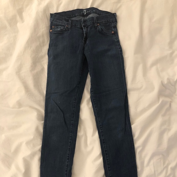 7 For All Mankind Skinny Jeans - Picture 1 of 13